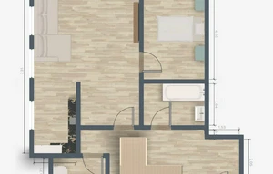 Apartment for rent, 3+kk - 2 bedrooms, 92m<sup>2</sup>