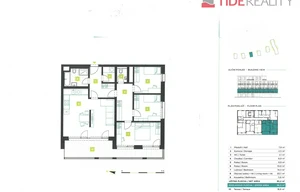 Apartment for sale, 4+kk - 3 bedrooms, 93m<sup>2</sup>