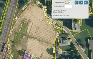 Building plot for sale, 8920m<sup>2</sup>