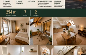 Apartment for rent, Atypical layout, 254m<sup>2</sup>