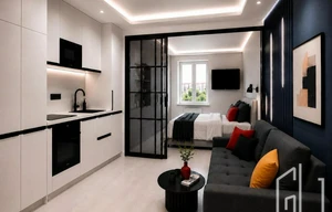Apartment for sale, 2+kk - 1 bedroom, 19m<sup>2</sup>