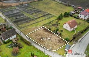 Building plot for sale, 781m<sup>2</sup>