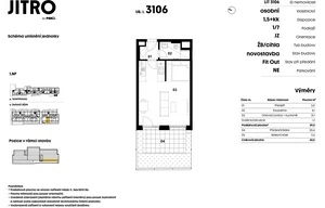 Apartment for sale, 1+KK - Studio, 38m<sup>2</sup>