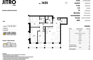 Apartment for sale, 4+kk - 3 bedrooms, 94m<sup>2</sup>