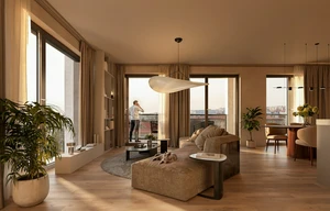 Apartment for sale, 3+kk - 2 bedrooms, 55m<sup>2</sup>