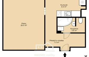 Apartment for sale, 1+1 - Studio, 39m<sup>2</sup>