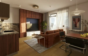 Apartment for sale, 2+kk - 1 bedroom, 47m<sup>2</sup>