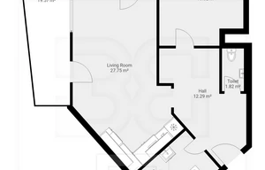 Apartment for sale, 2+kk - 1 bedroom, 66m<sup>2</sup>