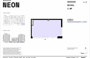 Retail space for sale, 55m<sup>2</sup>