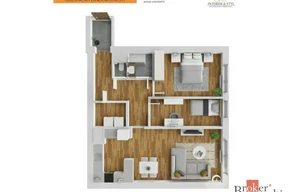 Apartment for rent, 3+kk - 2 bedrooms, 67m<sup>2</sup>