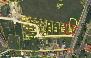 Building plot for sale, 799m<sup>2</sup>