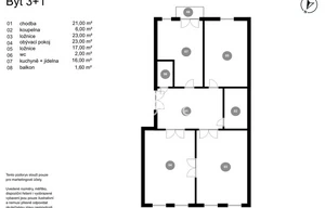 Apartment for sale, 3+1 - 2 bedrooms, 108m<sup>2</sup>