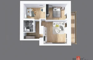 Apartment for sale, 3+kk - 2 bedrooms, 62m<sup>2</sup>