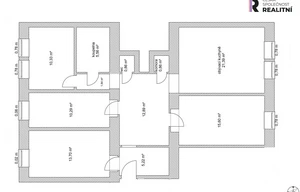 Apartment for rent, 5+kk - 4 bedrooms, 100m<sup>2</sup>