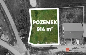 Building plot for sale, 914m<sup>2</sup>