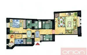 Apartment for rent, 3+1 - 2 bedrooms, 81m<sup>2</sup>
