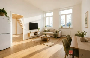 Apartment for sale, 2+kk - 1 bedroom, 51m<sup>2</sup>