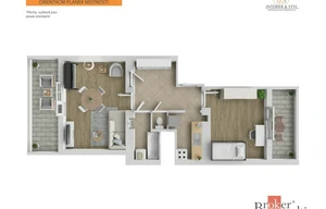Apartment for sale, 2+1 - 1 bedroom, 54m<sup>2</sup>