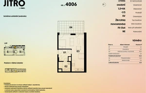 Apartment for sale, 1+KK - Studio, 42m<sup>2</sup>