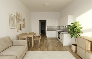 Apartment for sale, 3+kk - 2 bedrooms, 61m<sup>2</sup>