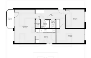 Apartment for rent, 3+1 - 2 bedrooms, 73m<sup>2</sup>