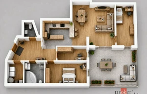 Apartment for rent, 4+kk - 3 bedrooms, 179m<sup>2</sup>