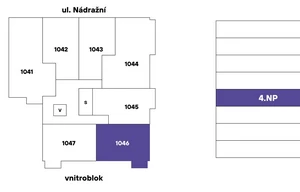 Apartment for sale, 2+kk - 1 bedroom, 47m<sup>2</sup>