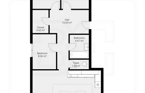 Apartment for rent, 4+kk - 3 bedrooms, 124m<sup>2</sup>