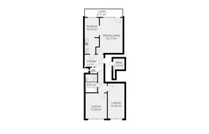 Apartment for sale, 3+1 - 2 bedrooms, 77m<sup>2</sup>