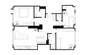 Apartment for sale, 3+kk - 2 bedrooms, 83m<sup>2</sup>