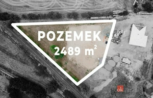 Building plot for sale, 2489m<sup>2</sup>