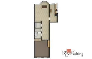 Apartment for rent, 2+kk - 1 bedroom, 90m<sup>2</sup>