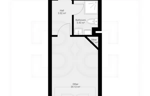 Retail space for rent, 35m<sup>2</sup>