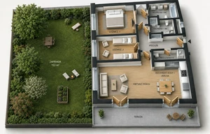 Apartment for sale, 3+kk - 2 bedrooms, 88m<sup>2</sup>