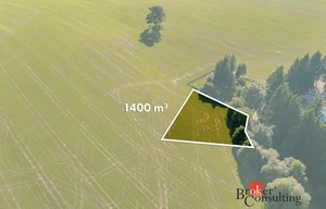 Building plot for sale, 1400m<sup>2</sup>