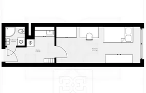 Apartment for rent, 1+1 - Studio, 20m<sup>2</sup>