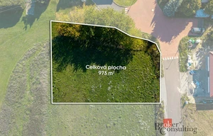 Building plot for sale, 973m<sup>2</sup>