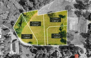Building plot for sale, 1223m<sup>2</sup>