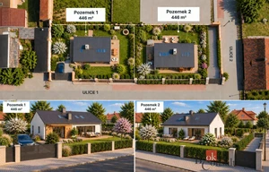 Building plot for sale, 446m<sup>2</sup>