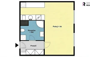 Apartment for rent, 1+KK - Studio, 36m<sup>2</sup>