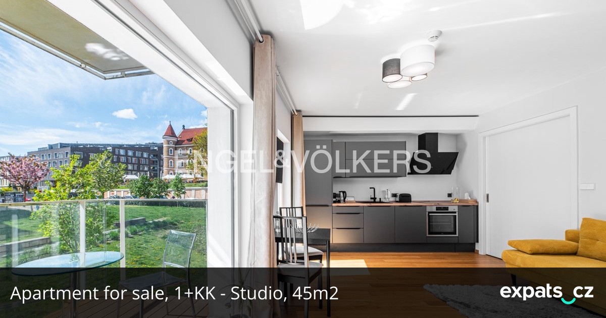 Apartment for sale, 1+KK - Studio, 45m2, in Prague, on Kobrova street