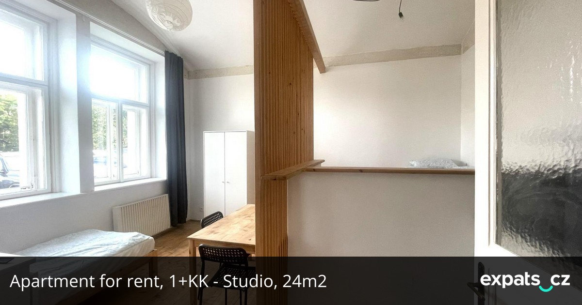 Apartment for rent, 1+KK - Studio, 24m2, in Prague