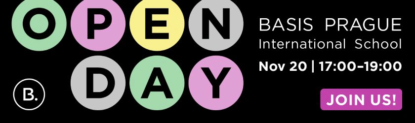 Basis school Open Day November 2025 category list