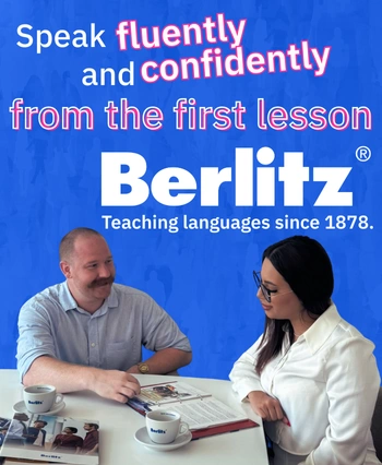 Berlitz side banner var 1