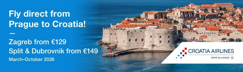 Croatia Airlines 2026 list banner