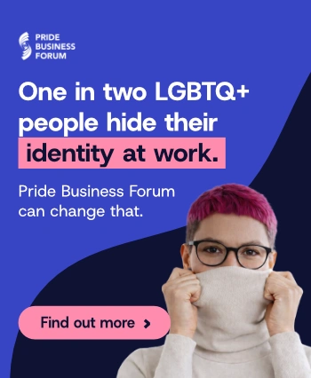 Pride Business Forum 2026 side banner