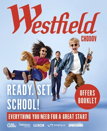 Westfield Chodov Back To School Homepage Side