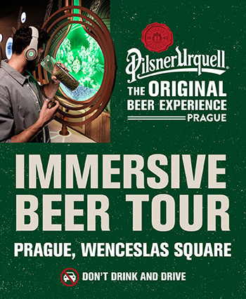 Pilsner Urquell Experience - Side banner