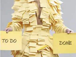 Just me and my TO-DO list.