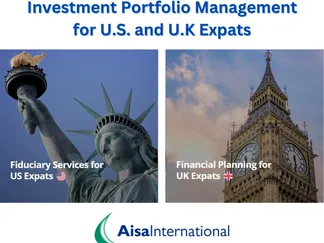 Aisa International offers fiduciary services to U.S. expats and Financial Planning services to U.K. expats.